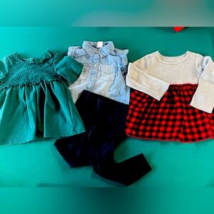 2T Girls Adorable Holiday Bundle